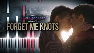 Forget Me Knots - Spider-Man: No Way Home OST (Synthesia Piano Tutorial)+SHEETS