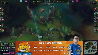 JackeyLove inting in LPL