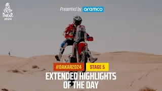 Extended highlights of Stage 5 presented by Aramco - #Dakar2024