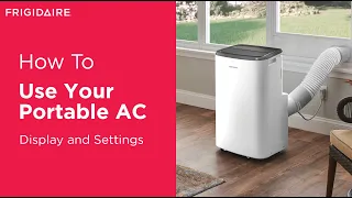 How To Use Your Portable AC: Display and Settings