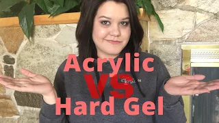 Acrylic vs Hard Gel Nails