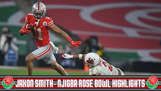 Jaxon Smith-Njigba's legendary Rose Bowl Skycam Highlights!