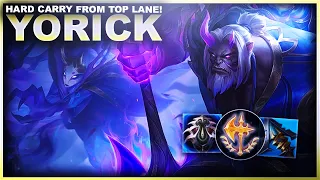 HOW TO HARD CARRY FROM TOP LANE! YORICK! | League of Legends