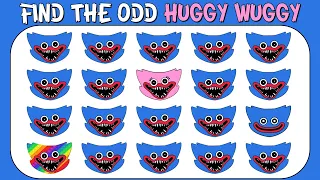 HOW GOOD ARE YOUR EYES #386 | Find The Odd Huggy Wuggy | Poppy Playtime Quiz