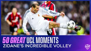 50 Great Champions League Moments: Zidane's 2002 Final Volley vs. Leverkusen | CBS Sports Golazo