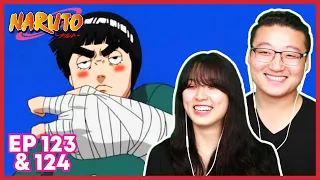 DRUNKEN FIST LEE | Naruto Couples Reaction Episode 123 & 124