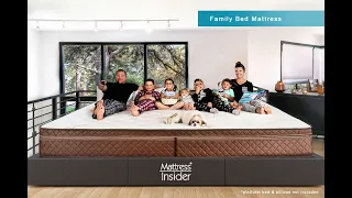 The Mega Mattress Set Up Video | Alaskan King Bed, Wyoming King Bed, Texas King Bed, & Family Bed