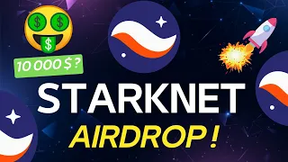 Comment gagner jusqu'à 10 000$ grâce au AIRDROP STARKNET ? 🤑 Les étapes pour être éligible !🚀 [TUTO]