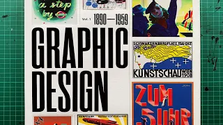 The History of Graphic Design. Vol. 1. 1890-1959 (Flick Through / ASMR)