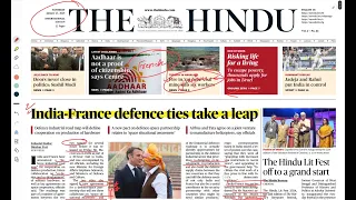 27 January The Hindu newspaper || The Hindu editorial || The Hindu Analysis