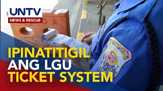 Posisyon sa SC ruling na nagbabawal sa LGUs na mag-isyu ng violation ticket, pinag-aaralan – MMDA
