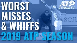 Worst ATP Misses & Whiffs In 2019 🙃