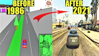 Evolution of open world Video Games | Video Games 1986 to 2021