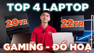 [TOP 4] Laptop chơi Game & Đồ Họa từ 20-22 triệu - Giá TỐT đáng mua nhất 2023 | LaptopWorld