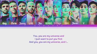 Coldplay X BTS "My Universe (SUGA's Remix)" (Easy Lyrics)