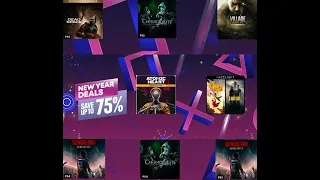 Новые вкусные новогодние предложения в Playstation store до 1 февраля!!!