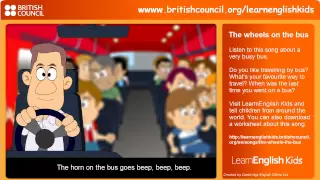 Wheels on the bus | Nursery Rhymes | Learn English Kids | British Council