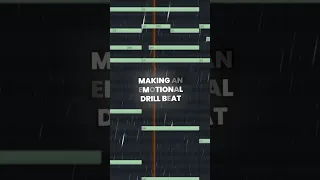 Making An Emotional Drill Beat From Scratch 😢 #ukdrill #ukdrillbeat #producersounds #flgang