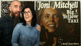 Joni Mitchell - Big Yellow Taxi (REACTION) with my wife