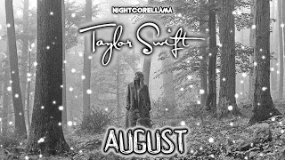 Taylor Swift - august (Lyrics) | Nightcore LLama Reshape