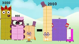 Two Digit Addition Numberblocks | Fan-made | Learn to Add #math @kidslearningvideos29