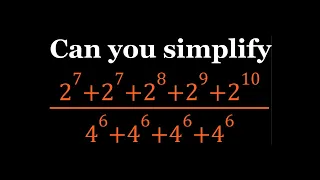 Simplifying An Exponential Numerical Expression