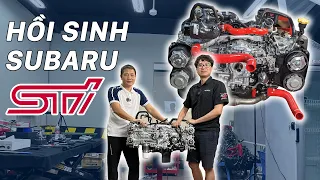 Kì công hồi sinh khối động cơ boxer huyền thoại của Subaru STI  | WhatcarVN