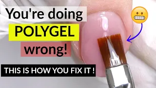 Mistakes in Polygel Nails Application | Lifting problems