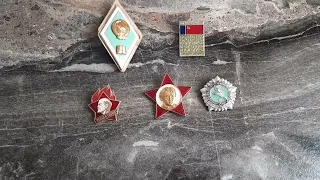 Коллекционные значки СССР.