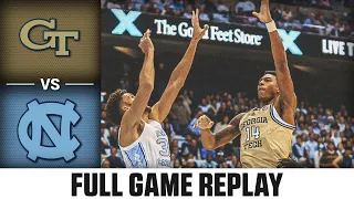 Georgia Tech vs. North Carolina Full Game | 2022-23 ACC Men’s Basketball