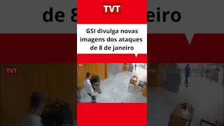 GSI divulga novas imagens dos ataques de 8 de janeiro