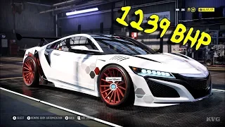 Need for Speed Heat - 1239 BHP Acura NSX 2017 - Tuning & Customization Car HD