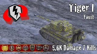 Tiger I  |  5,6K Damage 7 Kills  |  WoT Blitz Replays