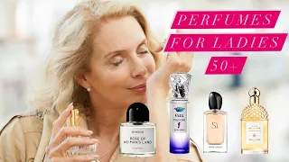 BEST FRAGRANCES FOR MATURE LADIES. MOST COMPLIMENTED PERFUMES FOR WOMEN 50 PLUS.