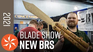 New BRS Knives at Blade Show 2021 - KnifeCenter.com