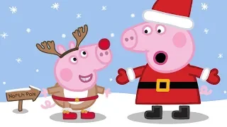 Peppa Pig en Español Capitulos Completos - Sol, mar y nieve - Episodios de Navidad- Pepa la cerdita