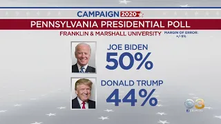 New Poll Shows Joe Biden With 6-Point Lead Over President Trump In Pennsylvania