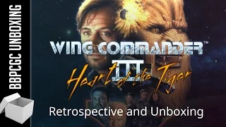 Wing Commander 3 Retrospective & Special Bundle Unboxing