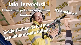 Ulkoseinän ja katon sisäpuolen koolaus | TALO TERVEEKSI |  (S1E17)