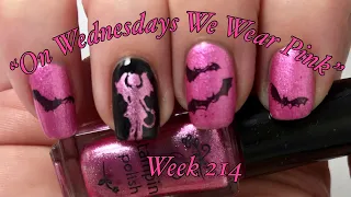 “On Wednesdays We Wear Pink” Week. 214 || Clear Gelly Stamping Polish - Passionate Pink #94