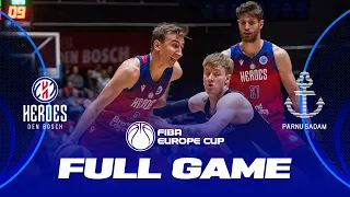 Heroes Den Bosch v BC Parnu Sadam | Full Basketball Game | FIBA Europe Cup 2022-23