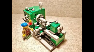 Lathe in Minifigure scale Ideas Project