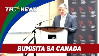 DFA chief Enrique Manalo, nakipagpulong sa senior Canadian officials sa Ottawa | TFC News Canada