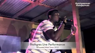 Prohgres Live Performance At Toasted, Watt Town St Ann June 2015 @prohgresmusic