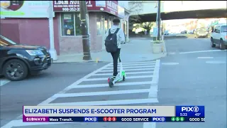 Elizabeth, NJ suspends E-scooter program after teen's death