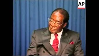 AP interview with Zimbabwe's President Robert Mugabe