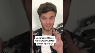 Jack Quaid Loves His 'Hunger Games' Action Figure 🤣 #TheBoys