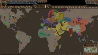 Eu4 Extended Timeline Timelapse "Age of Abbasids" Part 1