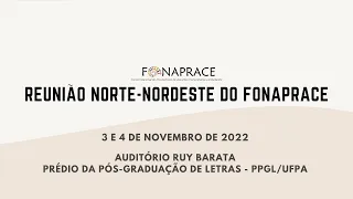 Reunião Norte-Nordeste do FONAPRACE  (03/11/2022 - Manhã)