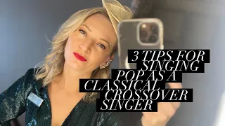 3 Tips for Singing Pop as a Classical Crossover Singer | Tanya Roberts